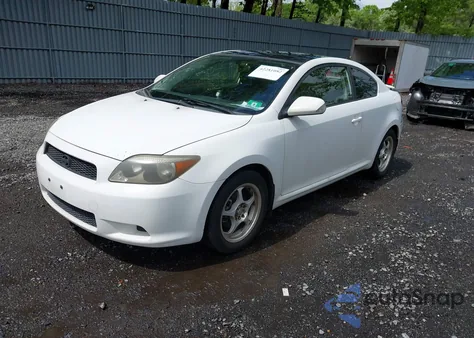 2005 Scion Tc из США, поврежденный, VIN JTKDE177650041616